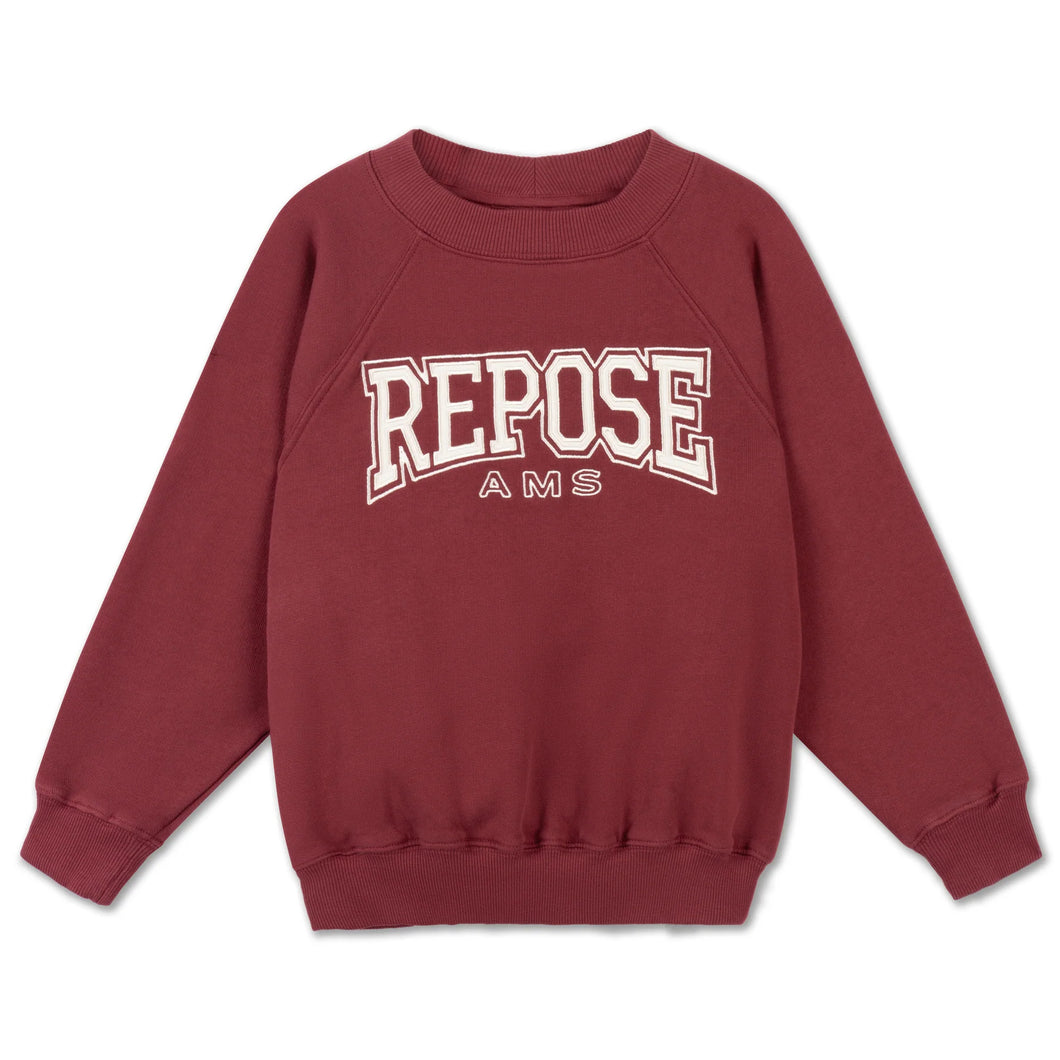 Raglan Sweater Royal Burgundy