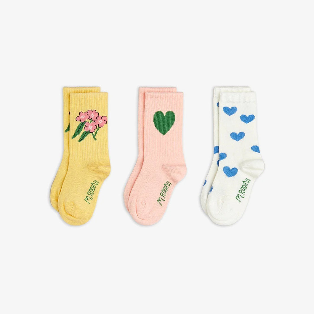 Alpenblumen 3er Pack Socken