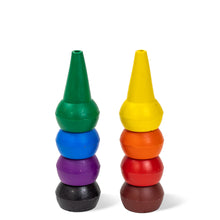 Laden Sie das Bild in den Galerie-Viewer, Stapelbare Wachsstifte Retro Rainbow