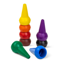 Laden Sie das Bild in den Galerie-Viewer, Stapelbare Wachsstifte Retro Rainbow