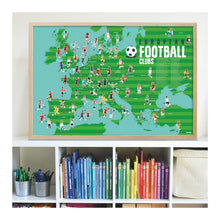 Laden Sie das Bild in den Galerie-Viewer, Sticker Lernposter Fussball-Clubs