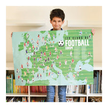 Laden Sie das Bild in den Galerie-Viewer, Sticker Lernposter Fussball-Clubs