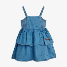 Laden Sie das Bild in den Galerie-Viewer, Dotted Denim Kleid