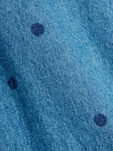 Laden Sie das Bild in den Galerie-Viewer, Dotted Denim Sonnenhut