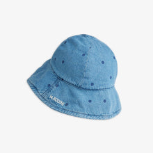 Laden Sie das Bild in den Galerie-Viewer, Dotted Denim Sonnenhut