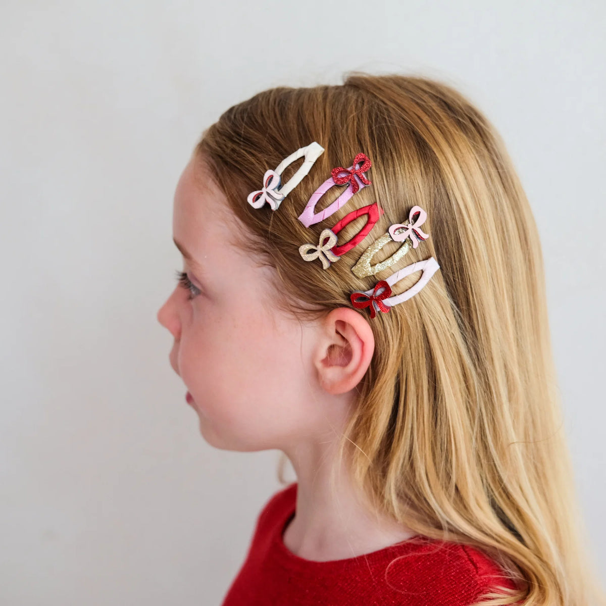 Cutesy Bow Mini Haarspangen
