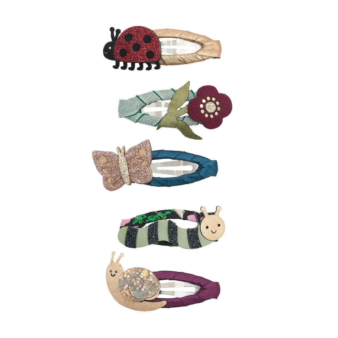 Winter Krabbeltiere Mini Haarspangen