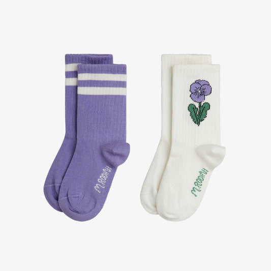 Viola Stripe 2er Pack Socken