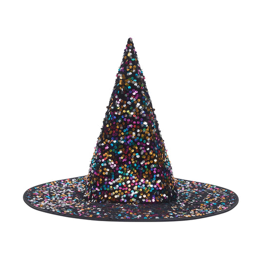 Dazzle Pailletten Hexenhut