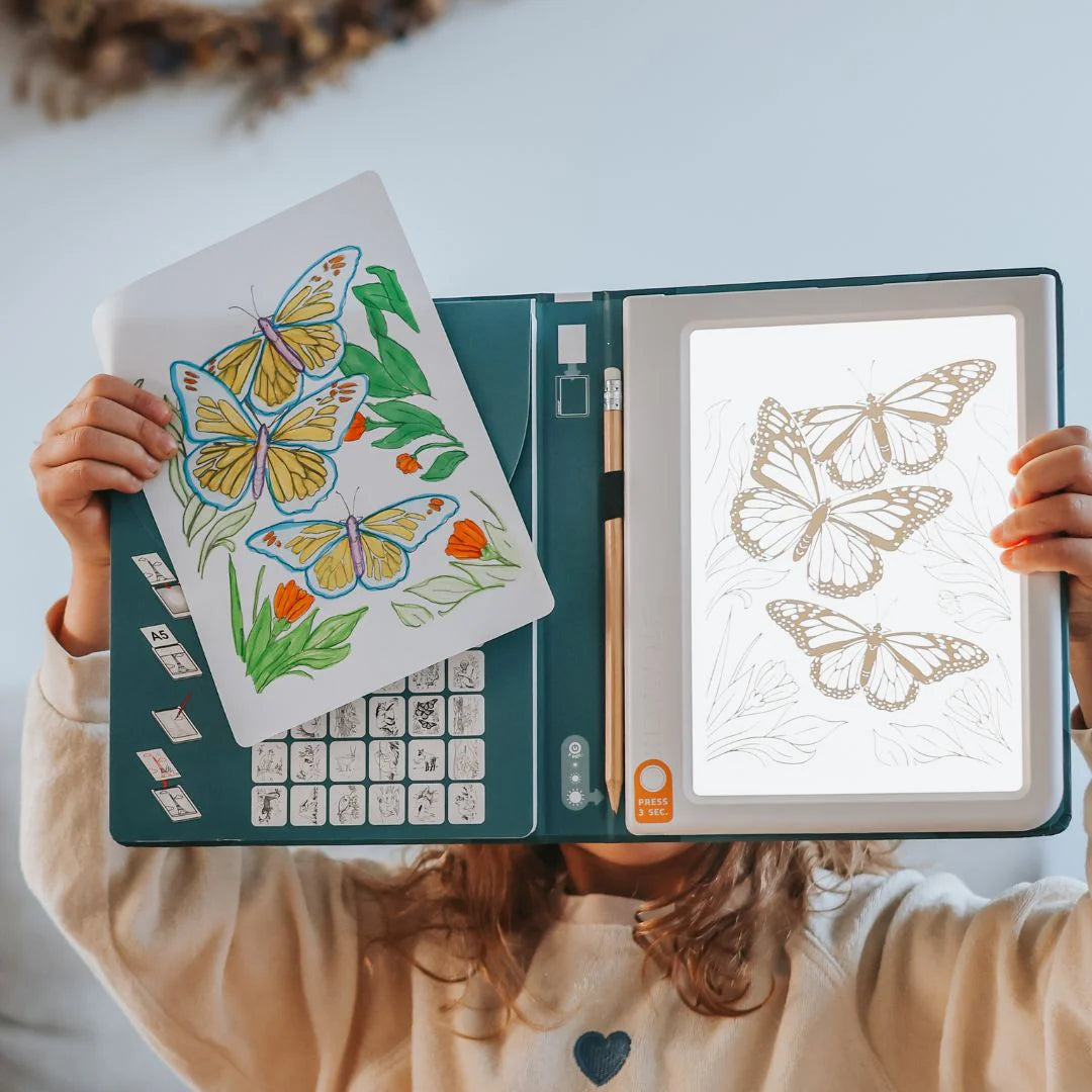 Kidydraw Pad Leuchtende Designtafel Tiere