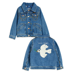 M.Rodini x Wrangler Peace Dove Jeansjacke