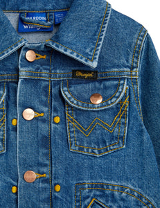 M.Rodini x Wrangler Peace Dove Jeansjacke