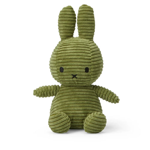Miffy Eco Cord Olive Green 23 cm