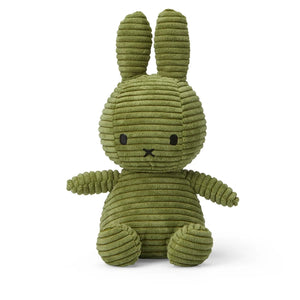 Miffy Eco Cord Olive Green 23 cm