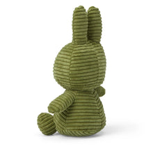 Laden Sie das Bild in den Galerie-Viewer, Miffy Eco Cord Olive Green 23 cm