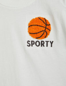 Basketball Chenille T-Shirt