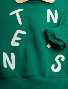Tennis Kragen Sweatshirt