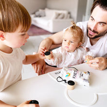 Laden Sie das Bild in den Galerie-Viewer, Knete Holzstempel Waldtierä