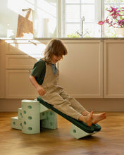 Laden Sie das Bild in den Galerie-Viewer, 2er Set Balancierbalken Forest Green