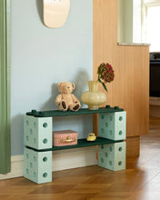 Laden Sie das Bild in den Galerie-Viewer, 2er Set Balancierbalken Forest Green