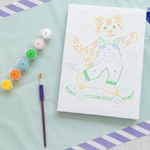 Laden Sie das Bild in den Galerie-Viewer, Malen nach Zahlen Kids "Titi Skate"