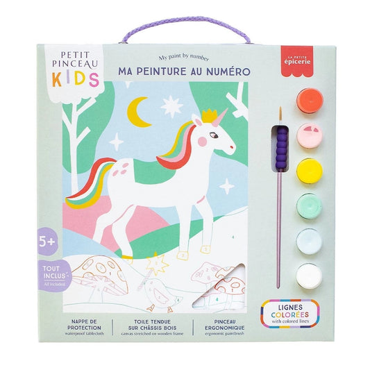 Malen nach Zahlen Kids "Einhorn"