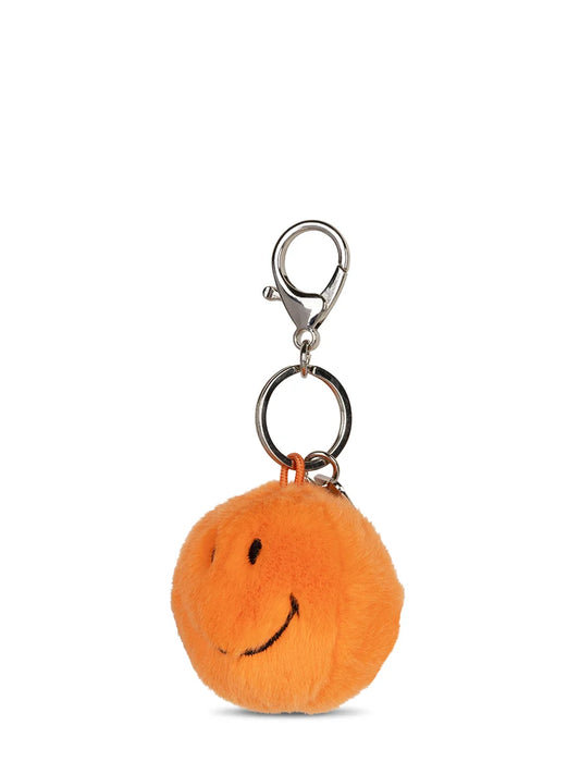 Smiley Eco Fuzzy Schlüsselanhänger Orange