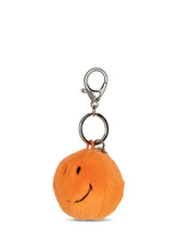 Laden Sie das Bild in den Galerie-Viewer, Smiley Eco Fuzzy Schlüsselanhänger Orange