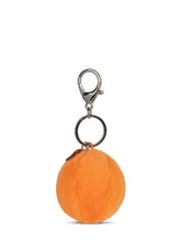Laden Sie das Bild in den Galerie-Viewer, Smiley Eco Fuzzy Schlüsselanhänger Orange