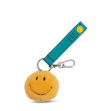 Laden Sie das Bild in den Galerie-Viewer, Smiley Eco Fuzzy Bag Charm Yellow