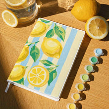 Laden Sie das Bild in den Galerie-Viewer, Malen nach Zahlen "Notizbuch Zitronen"
