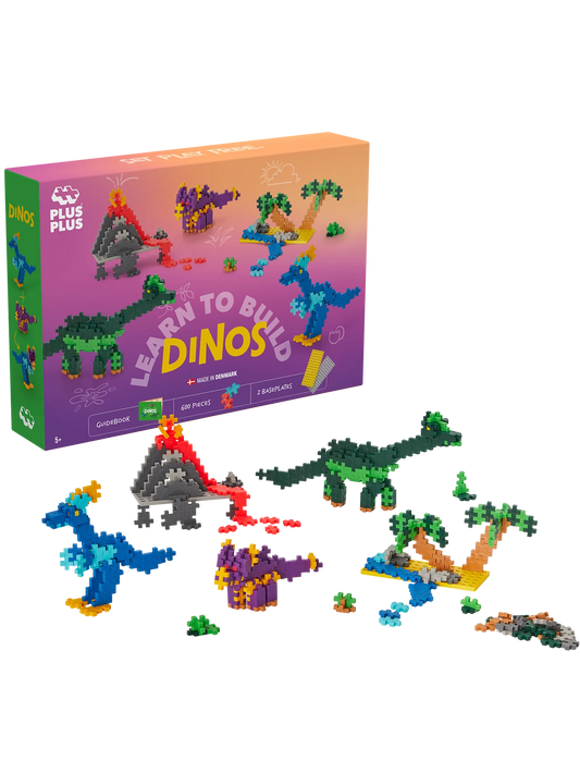 Learn to Build: Mini Bausteine "Dinosaurier"