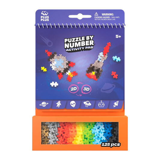 Puzzle by Number: Mini Bausteine "Space"