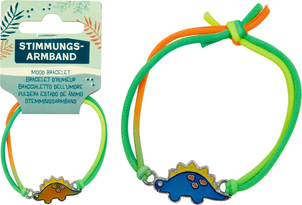 Stimmungsarmband Dino