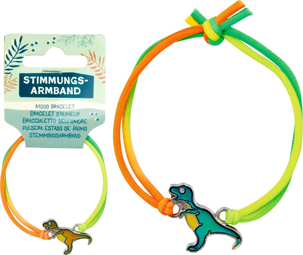 Stimmungsarmband Dino
