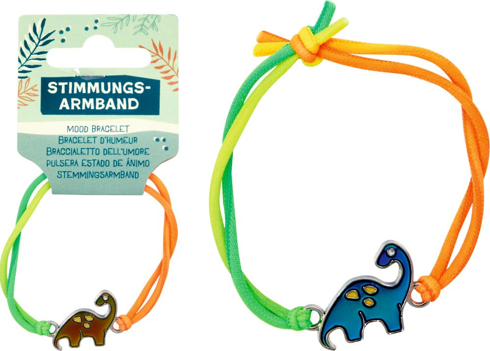 Stimmungsarmband Dino