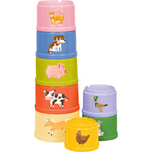 Laden Sie das Bild in den Galerie-Viewer, Stapelbecher Bauernhof