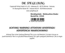 Laden Sie das Bild in den Galerie-Viewer, Metallspieluhr Fröhliche Weihnachten