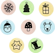 Laden Sie das Bild in den Galerie-Viewer, Zungentattoos Fröhliche Weihnachten