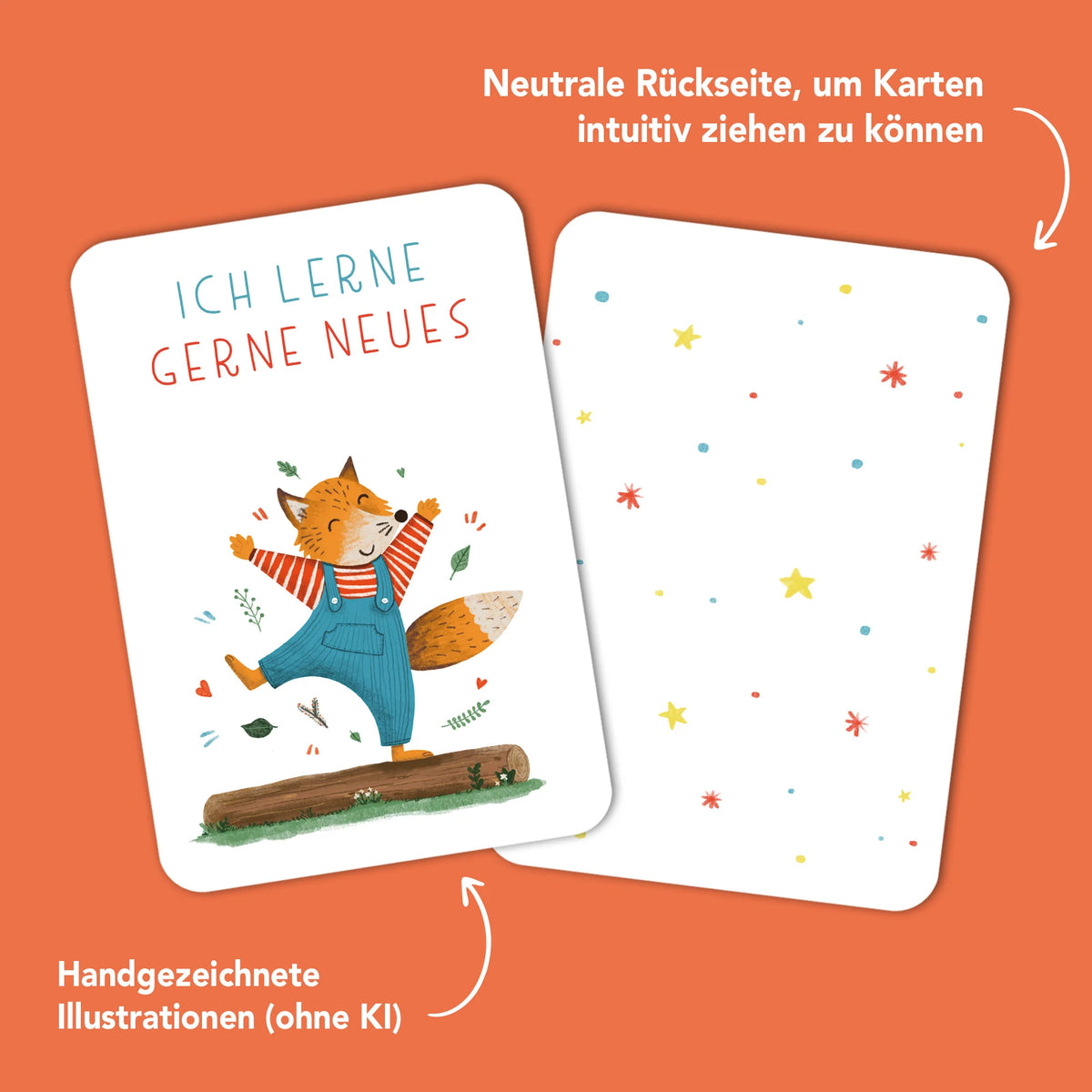 Affirmationskarten für Kinder "Starke Gedanken"