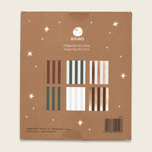 Laden Sie das Bild in den Galerie-Viewer, Geschenk- und Adventskalendertüten weiss/kupfer/braun