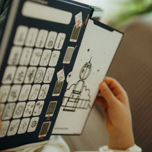 Laden Sie das Bild in den Galerie-Viewer, Refill Vorlagen Kidydraw Weltraum &amp; Dino