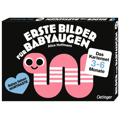 Kartenset Erste Bilder für Babyaugen. 3-6 Monate