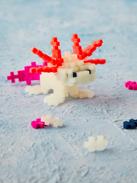 Mini Bausteine "Axolotl"