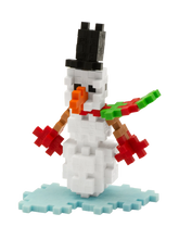 Laden Sie das Bild in den Galerie-Viewer, Mini Bausteine "Schneemann"