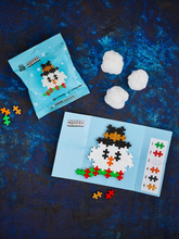Laden Sie das Bild in den Galerie-Viewer, Puzzle by Number Mini Bausteine "Schneemann"