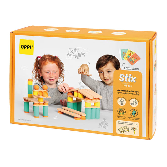 Stix Konstruktionsspielzeug 108-teilig