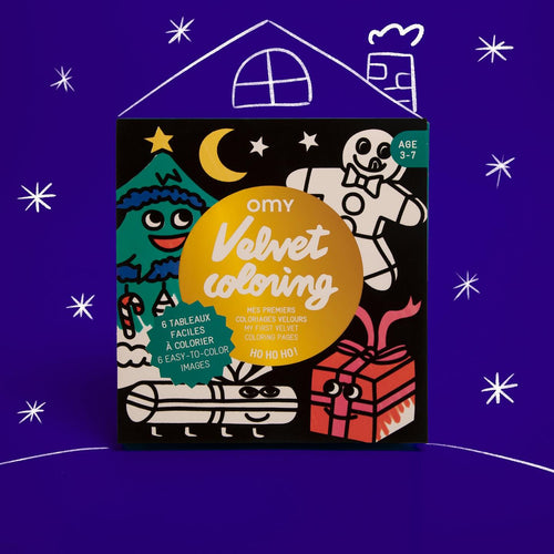 Samtbilder zum Ausmalen: Ho Ho Ho