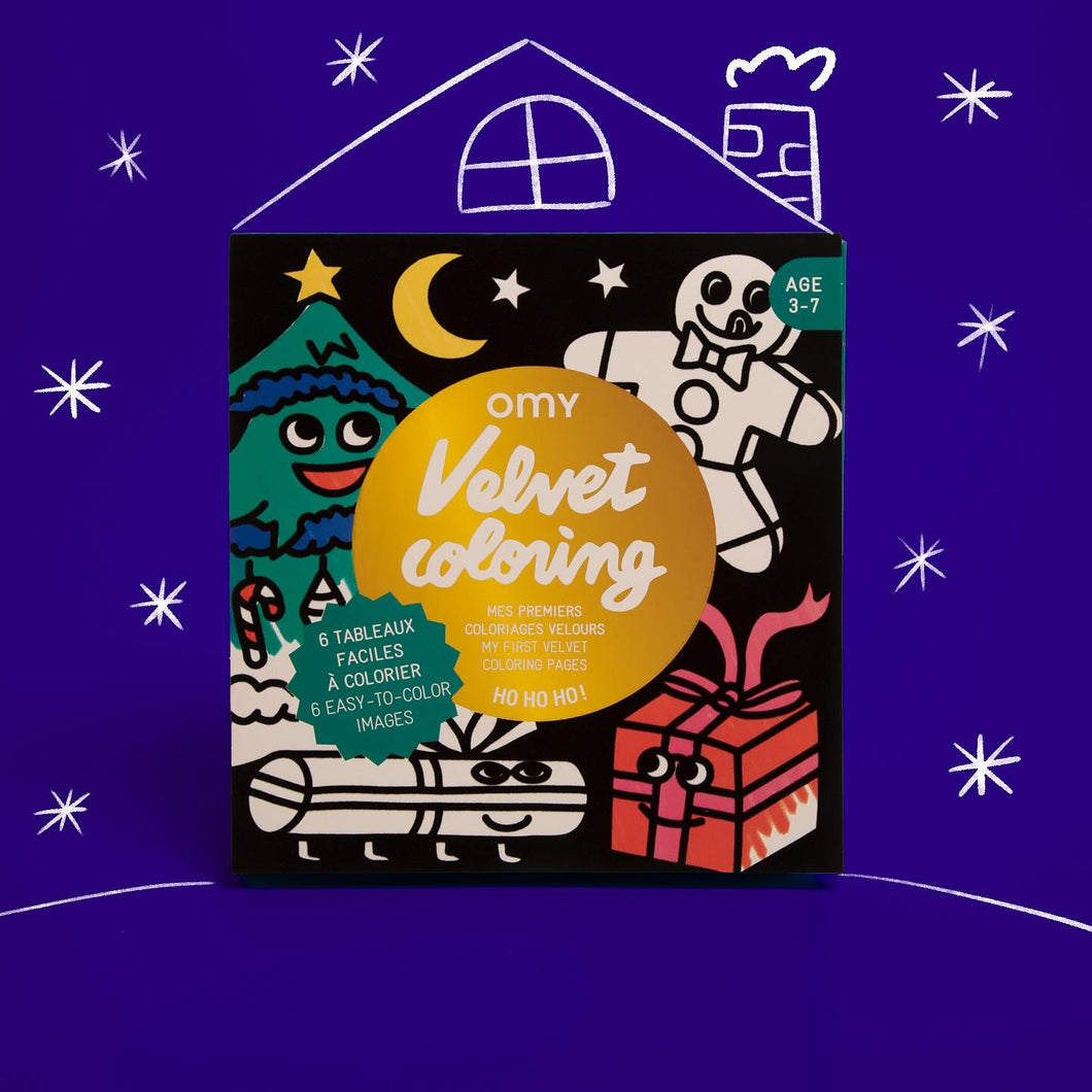 Samtbilder zum Ausmalen: Ho Ho Ho