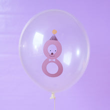 Laden Sie das Bild in den Galerie-Viewer, Luftballons mit Zahl &quot;8&quot;